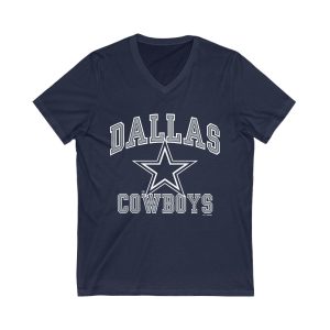 Retro Style Dallas Cowboys Football Fans Jersey T-shirt