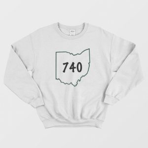 740 Area Code Ohio Sweatshirt 1