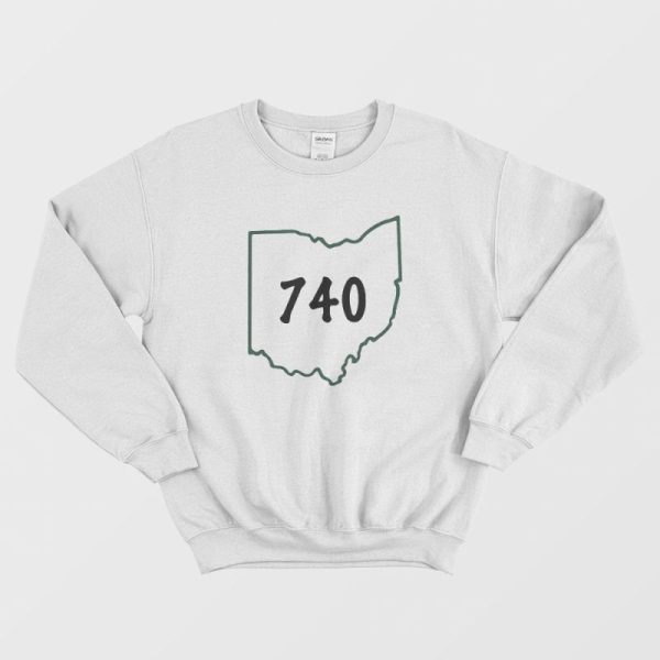 740 Area Code Ohio Sweatshirt