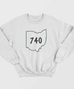 740 Area Code Ohio Sweatshirt 2