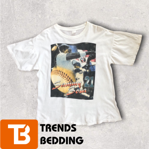 90’s Sammy Sosa Chicago Cubs MLB Rap Style T-Shirt