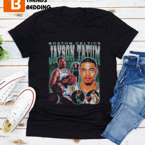 90s Vintage Boston Celtics Jayson Tatum Basketball Unisex T-Shirt