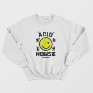 Acid House Smile Funny Sweatshirt 1