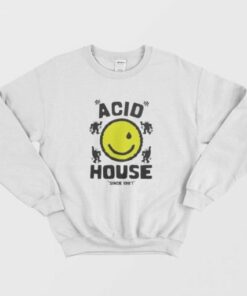 Acid House Smile Funny Sweatshirt 2