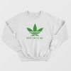 Adidas Weed World’s Dopest Dad Sweatshirt