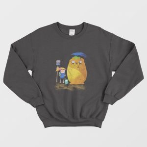 Adventure Time My Neighbor Totoro Sweatshirt 1