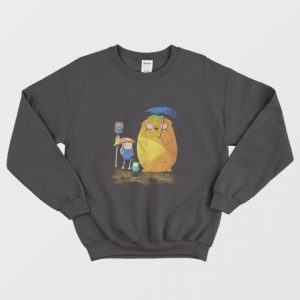 Adventure Time My Neighbor Totoro Sweatshirt 2