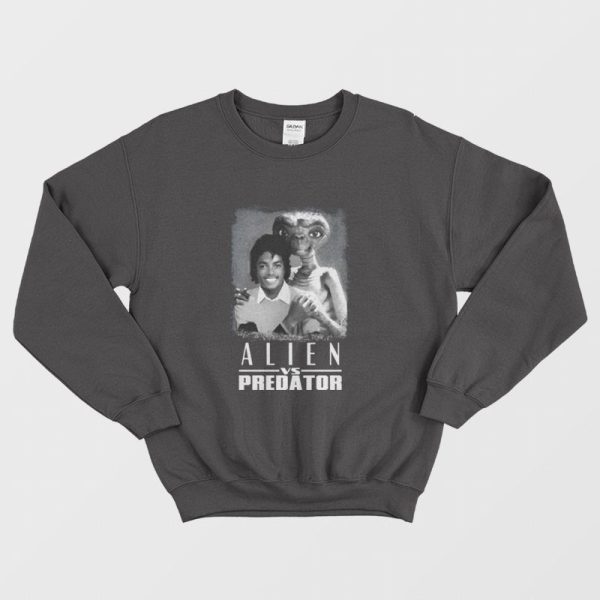 Alien Vs Predator Michael Jackson Et Sweatshirt