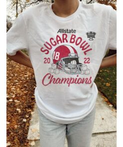 Allstate 2022 Alabama Football Sugar Bowl Champions T Shirt 1