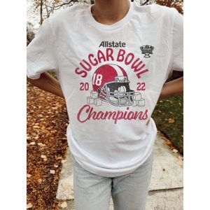 Allstate 2022 Alabama Football Sugar Bowl Champions T-Shirt