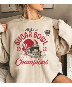 Allstate 2022 Alabama Football Sugar Bowl Champions T Shirt 2
