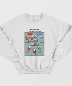 American Two Party System Sweatshirt 1
