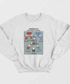 American Two Party System Sweatshirt 3
