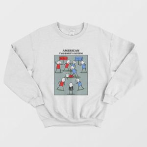 American Two Party System Sweatshirt 3