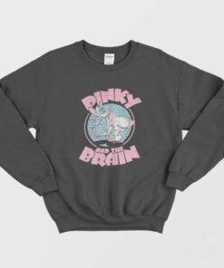Animaniacs Pinky amp The Brain Black Sweatshirt 1