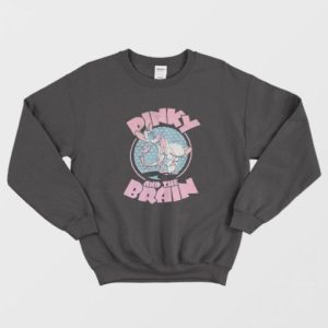 Animaniacs Pinky amp The Brain Black Sweatshirt 2