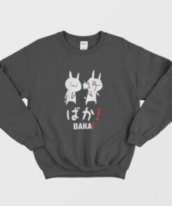 Anime Baka Rabbit Slap Japanese Sweatshirt 1
