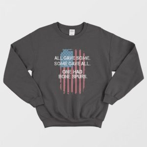 Anti Trump Resist Sweatshirt Draft Dodger Cadet Bone Spurs 1