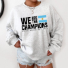 Argentina We Are The Champions Football Shirt