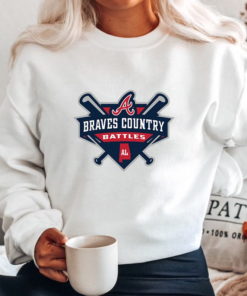 Atlanta Braves Retro 1990s MLB Country Battle Shirt 1