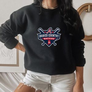 Atlanta Braves Retro 1990’s MLB Country Battle Shirt