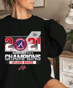 Atlanta Braves World Series Champion Happy To Sweater 1