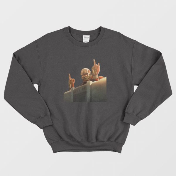 Attack On Titan Fuck You Sweatshirt