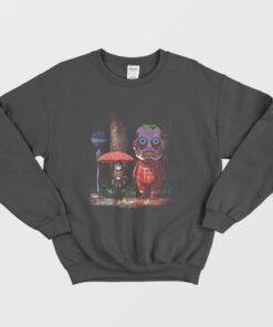 Attack On Titan My Neighbor Totoro Sweatshirt 1