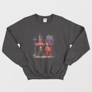 Attack On Titan My Neighbor Totoro Sweatshirt 2