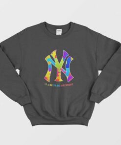Autism New York Yankees Its Ok To Be Different Sweatshirt 2