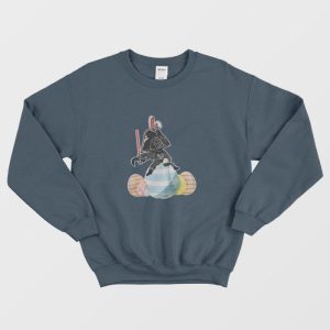 Baby Darth Vader Easter Bunny Sweatshirt 1