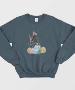 Baby Darth Vader Easter Bunny Sweatshirt 2