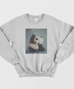 Baby Panda Hey Cute Bear Tumblr Sweatshirt 1