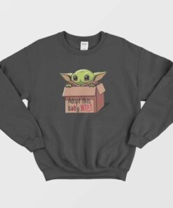 Baby Yoda Kawaii Coolest Star Wars Sweatshirt 1