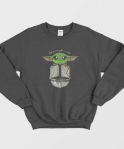 Baby Yoda Star Wars Love Me You Must Sweatshirt 2