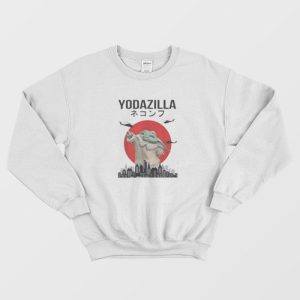 Baby Yoda Yodazilla Sweatshirt 1