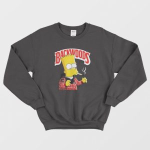 Backwoods Bart Simpson Smoking Sweatshirt