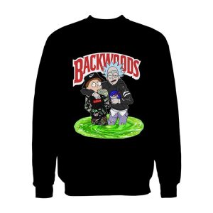 Backwoods Rick And Morty SweatShirt 1