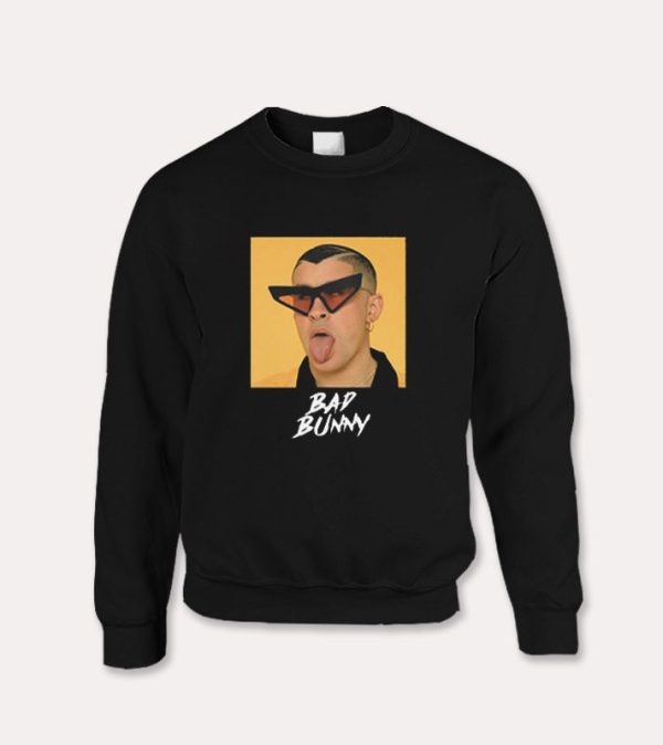 Bad Bunny Tongue Sweatshirt