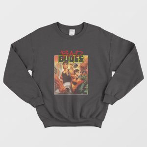 Bad Dudes Nintendo Video Game Sweatshirt