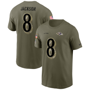 Baltimore Ravens Lamar Jackson Nike 2023 Name T-Shirt