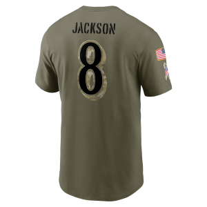 Baltimore Ravens Lamar Jackson Nike 2023 Name T-Shirt
