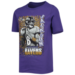 Baltimore Ravens Lamar Jackson Vintage Style 90’s Unisex T-Shirt