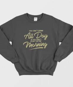 Barstool Sports Cant Drink All Day Pocket Sweatshirt 1