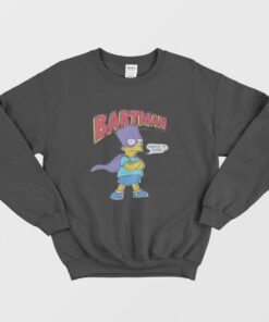 Bart Simpson Bartman Sweatshirt 1