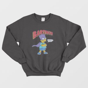 Bart Simpson Bartman Sweatshirt 1