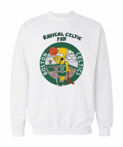 Bart Simpsons Radical Celtic Sweatshirt 1