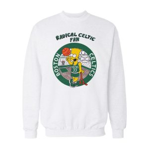 Bart Simpsons Radical Celtic Sweatshirt 1