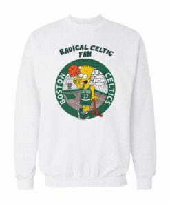 Bart Simpsons Radical Celtic Sweatshirt 1 Bart Simpsons Radical Celtic Sweatshirt 2