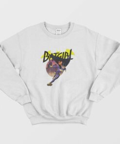 Batgirl Cartoon Sweatshirt 1 Batgirl Cartoon Sweatshirt 2